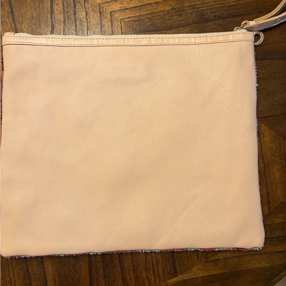 NWT Cleobella Patchwork Gingham Clutch w/ dust bag - Picture 2 of 6